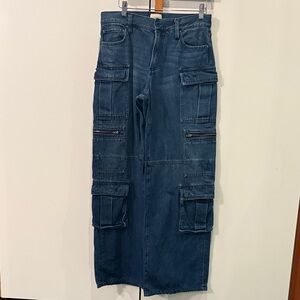 Women’s Denim Cargo Pants